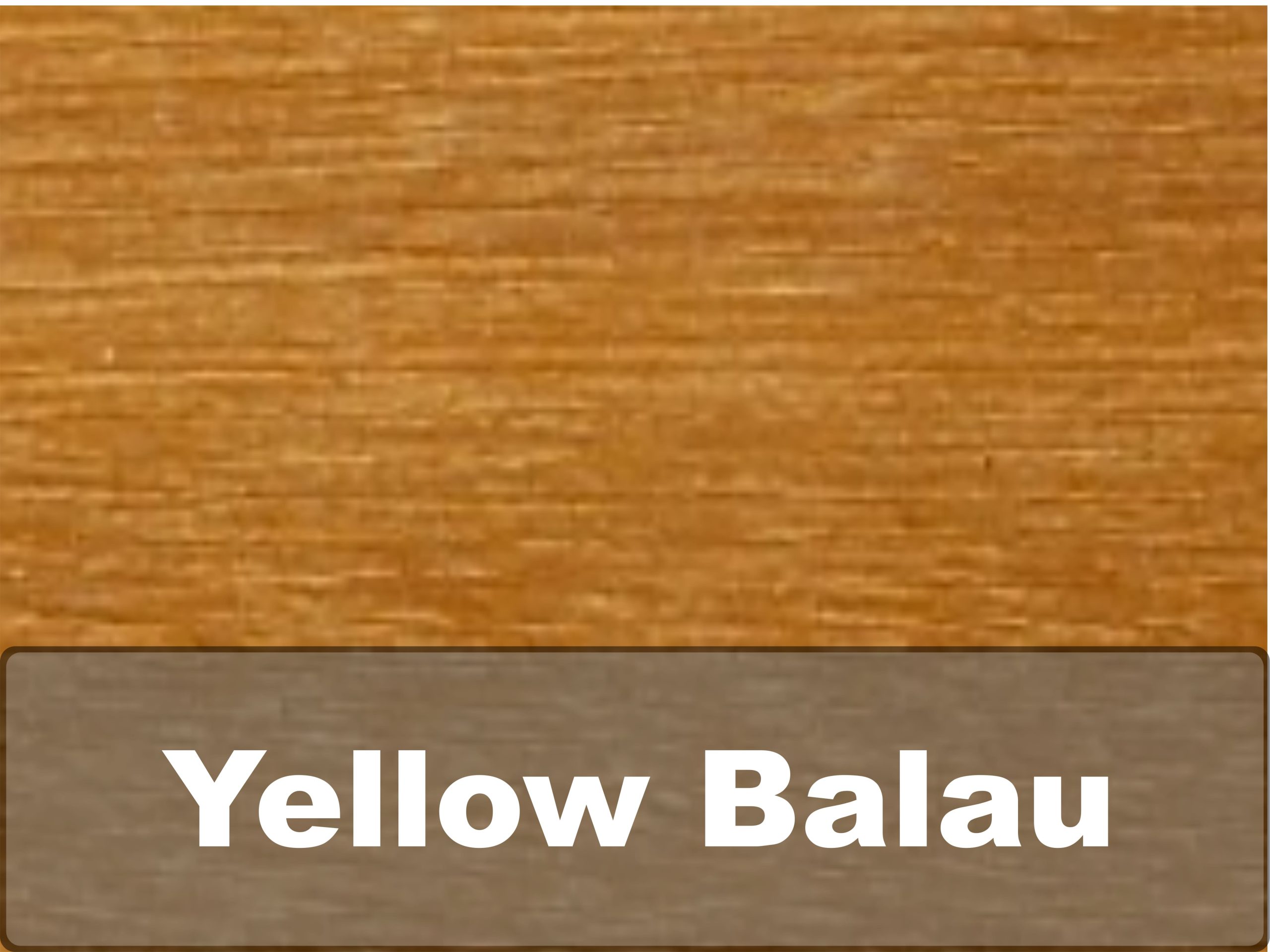 13. Yellow Balau