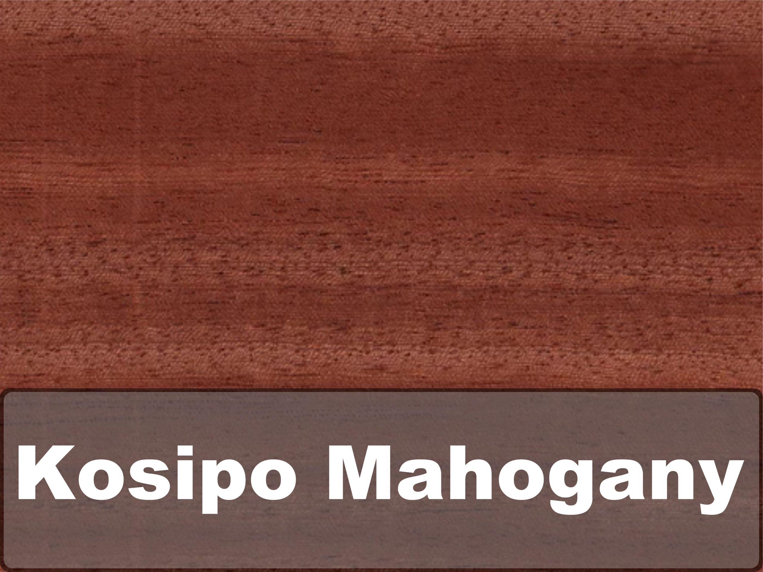 5. Kosipo Mahogany
